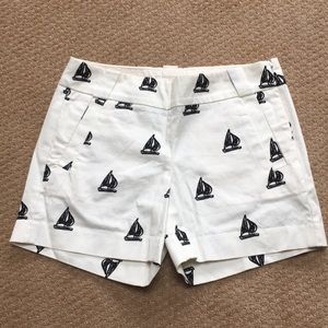 J. Crew sailing chino shorts